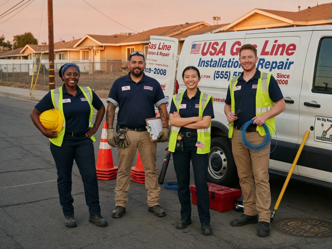 Gas Line Installation company in Parrottsville, TN